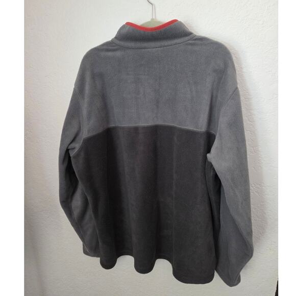 Columbia Men's Steens Mountain Half Snap Fleece Pullover Size XXL Grey - Picture 9 of 9